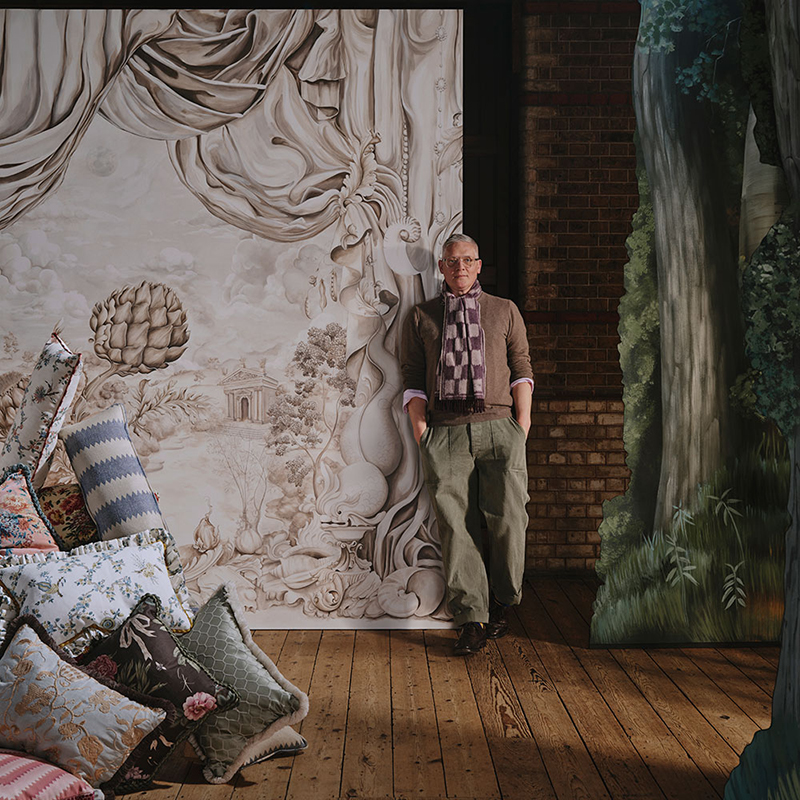 英国原装进口定制壁画复古巴洛克