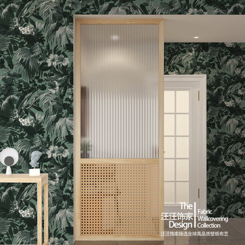 美式复古新中式定制壁画墙纸