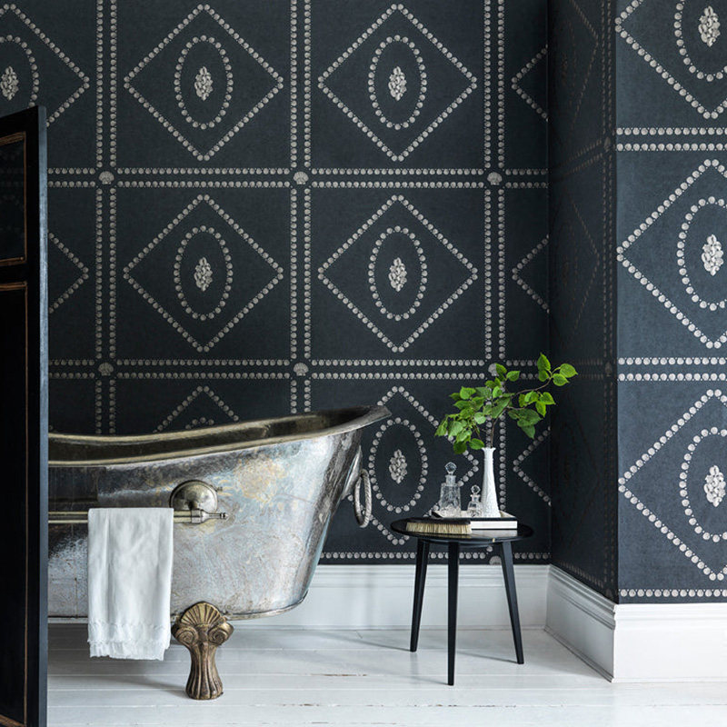 贝壳几何菱形现代轻奢背景壁纸