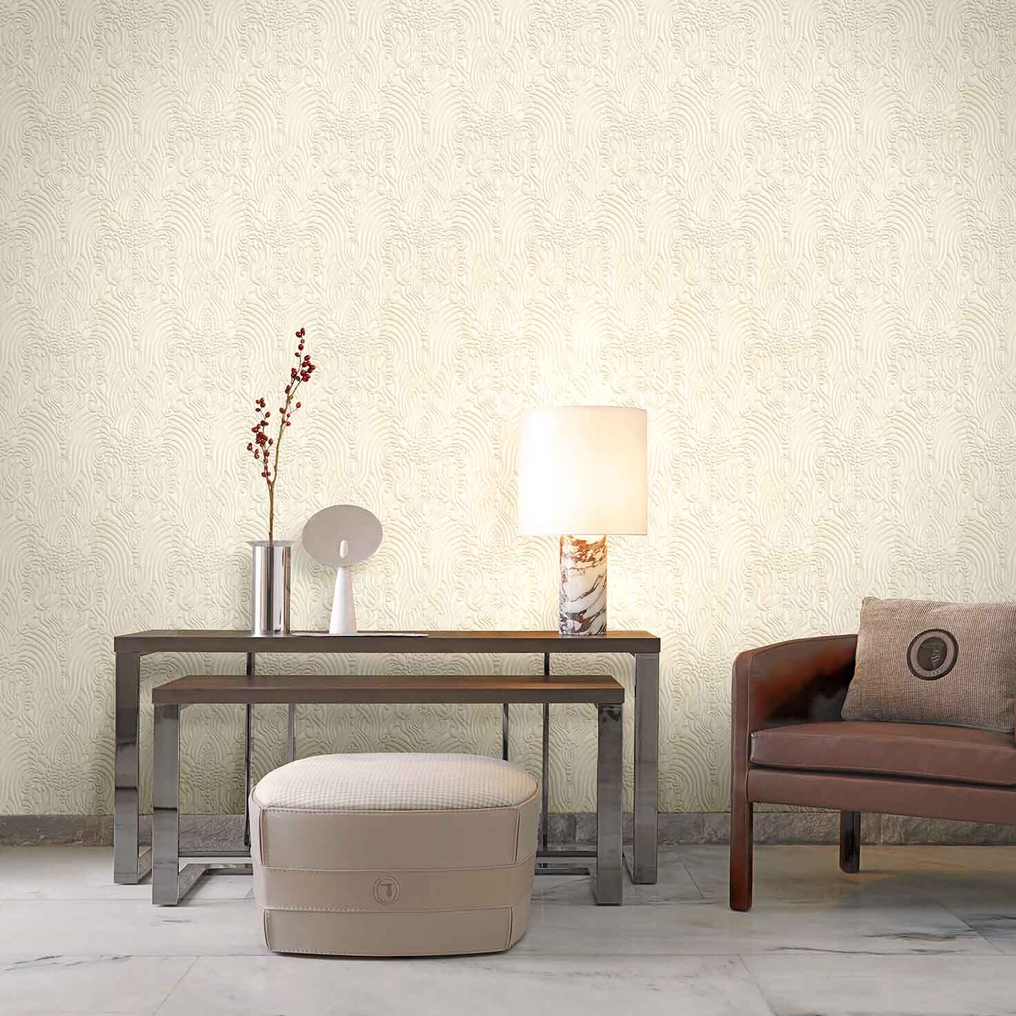 意大利trussardi楚萨迪5欧式深压纹壁纸墙纸z21801 21805 现货