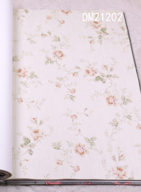 美国锡布鲁克进口壁纸 DM21202 21204 21205 21206 小碎花墙纸