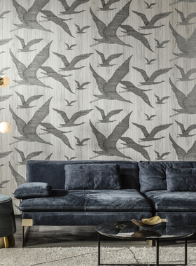 比利时ARTE进口墙纸墙布现代风格飞鸟 42040 42041 42042 壁纸