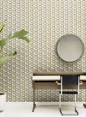 比利时ARTE进口墙纸27050 27051 27052现货 27053 扇形圆点壁纸