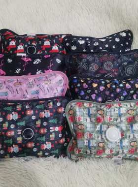 正品柯诺电暖宝光面充电暖水袋丝光面防爆热水袋卡通超保温暖宫宝