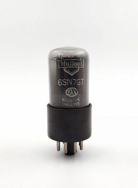 50年代荷兰飞利浦产 6SN7GT电子管大盾代CV181/5692/VT231/6N8P