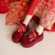 绝美结婚婚鞋 宽胖脚厚底增高不磨脚女运动休闲鞋 女2025新款 新娘鞋