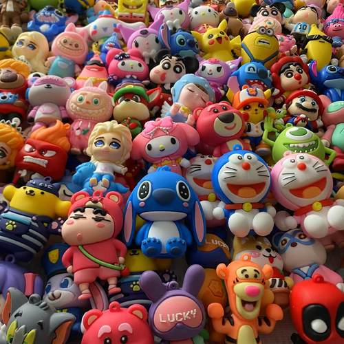 软胶立体PVC大号公仔摆摊批发发