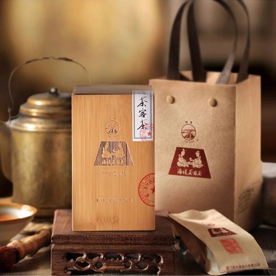 中茶海堤茶叶牛栏坑肉桂正岩茶 乌龙茶礼盒伴手礼 AT027 30克/盒