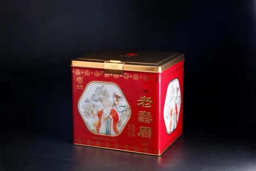 中茶普洱&h太姥山联名款 2021年老寿眉268g/罐  2016年料子