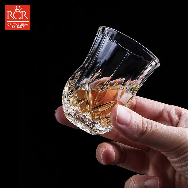 意大利进口RCR水晶玻璃白酒杯家用二两杯轻奢高端烈酒杯送礼套装,餐饮具,白酒杯,淘宝优惠券,粉丝福利购,淘宝优惠卷