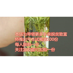 2026安徽宣城绩溪农家自产毛峰绿茶红茶时雨金山时雨共五款试喝包