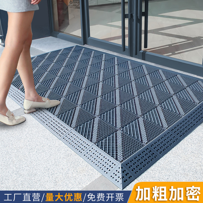下雨下雪天，户外防滑除尘垫免洗