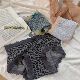 3条豹纹内裤 女纯棉裆性感蕾丝女士中腰舒适透气少女生日系三角裤