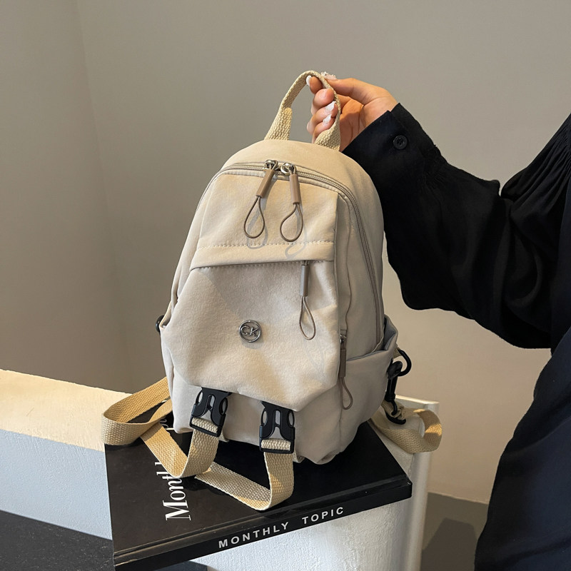 旅游小型女士两用单肩斜挎包双肩包休闲通勤包轻便背包外出小书包