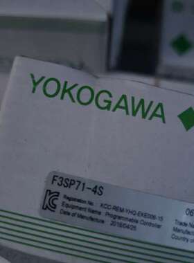 适用YOKOGAWAPLC模块F3SP71-4S，201议价