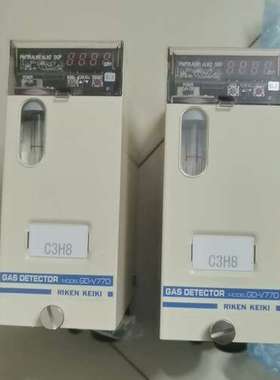 适用没有外包装理研GASDETECTOR气体检测仪有二台C3议价
