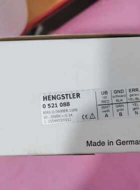 适用拆封编码器HENGSTLER，型号0521088。全议价