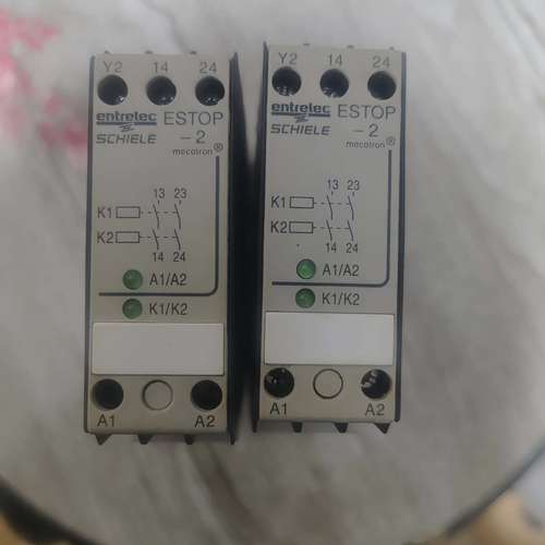 适用进口SCHIELE安全继电器型号ESTOP-2 2.450.议价