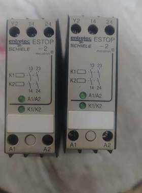 适用进口SCHIELE安全继电器型号ESTOP-2 2.450.议价