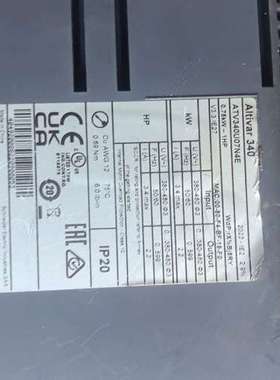 适用 变频器 Altivar 340  变频器 0.75千议价