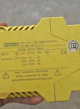 适用PHCEX CONTACT 安全继电器，具体成色议价