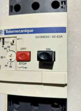 适用GV3ME63电动机断路器，库存，实物外观如图，整议价