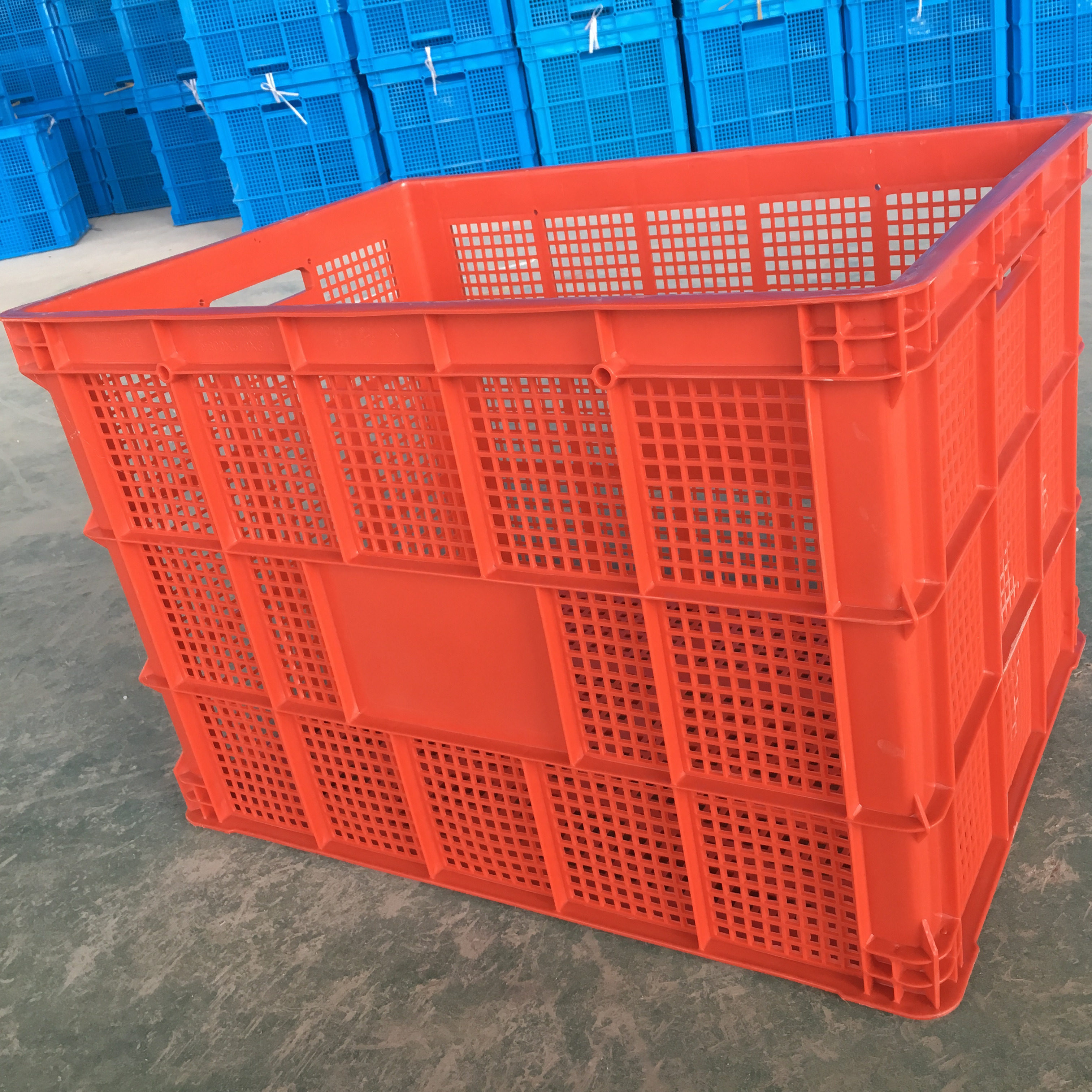 加厚塑料筐周转箱水果筐储物筐蔬菜筐收纳筐玩具筐物流箱包邮