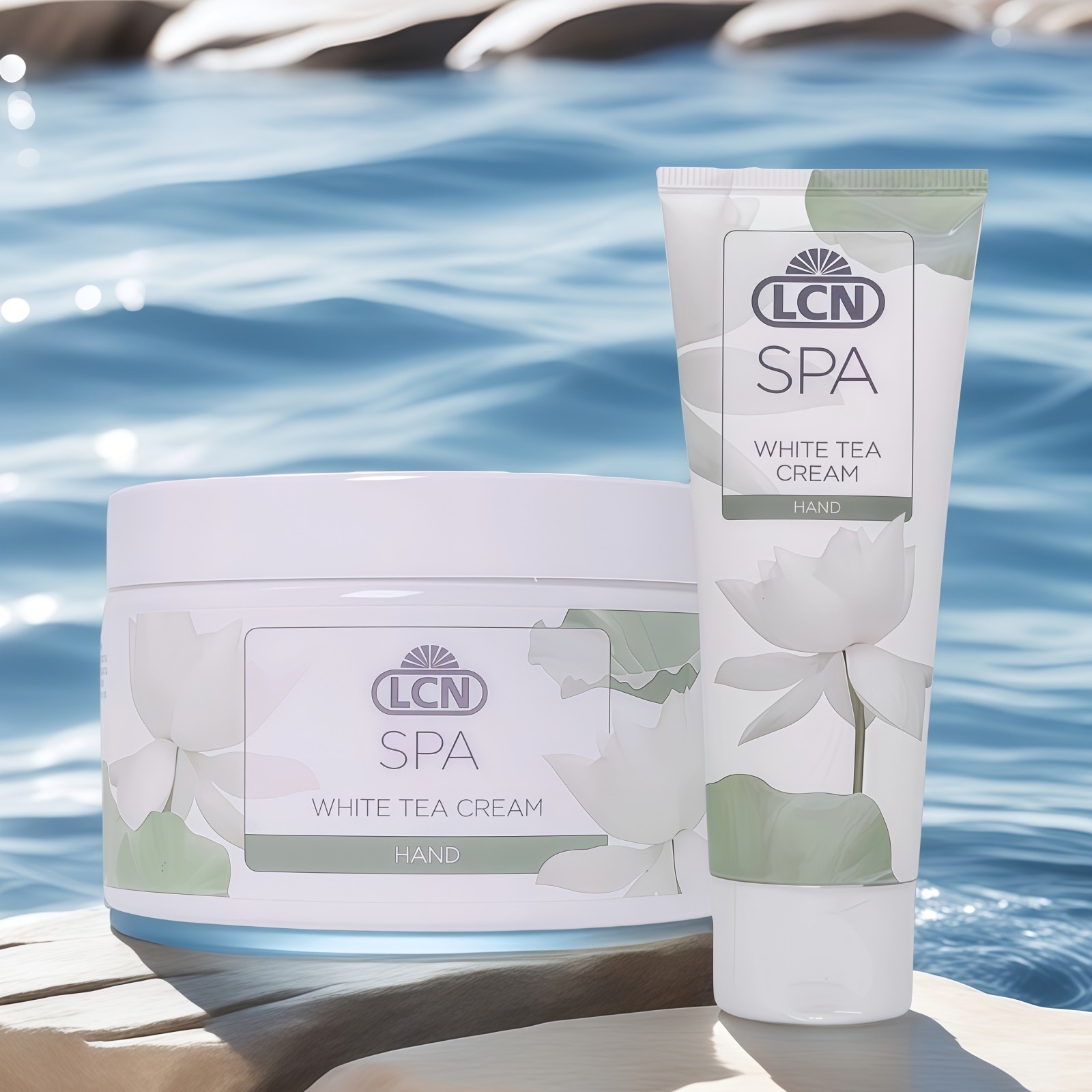 德国LCN白茶护手霜 润手霜身体乳用于手脚及身体护理强效保湿锁水