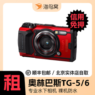 海鸟窝水下相机出租Olympus奥林巴斯TG7防水数码 高清摄像机租赁