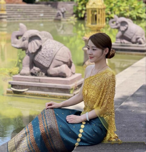 泰国傣族服装女套装夏季新款西双版纳民族风网红同款抹胸裙六件套