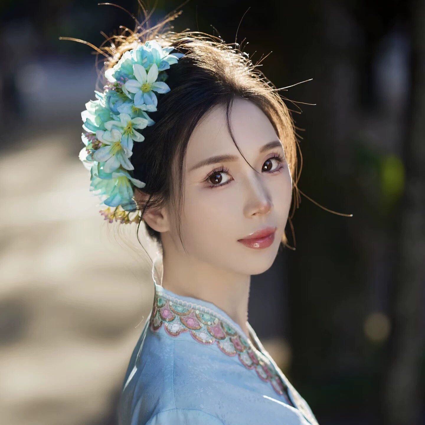 云南傣族头饰头花发插梳舞蹈发饰泰国民族风演出服装影楼写真拍照