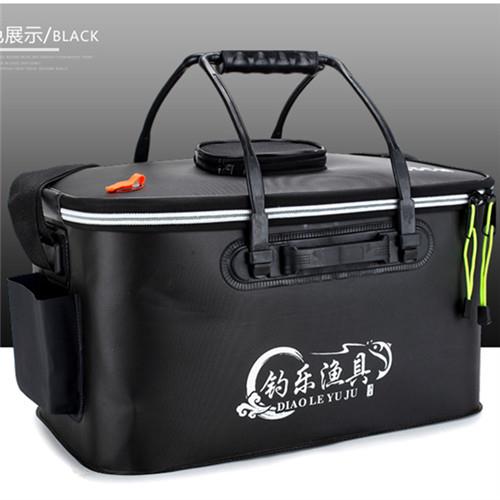 大号装鱼桶大物桶超大钓箱巨物鱼桶折叠钓箱增氧泵A套装大鱼箱鱼