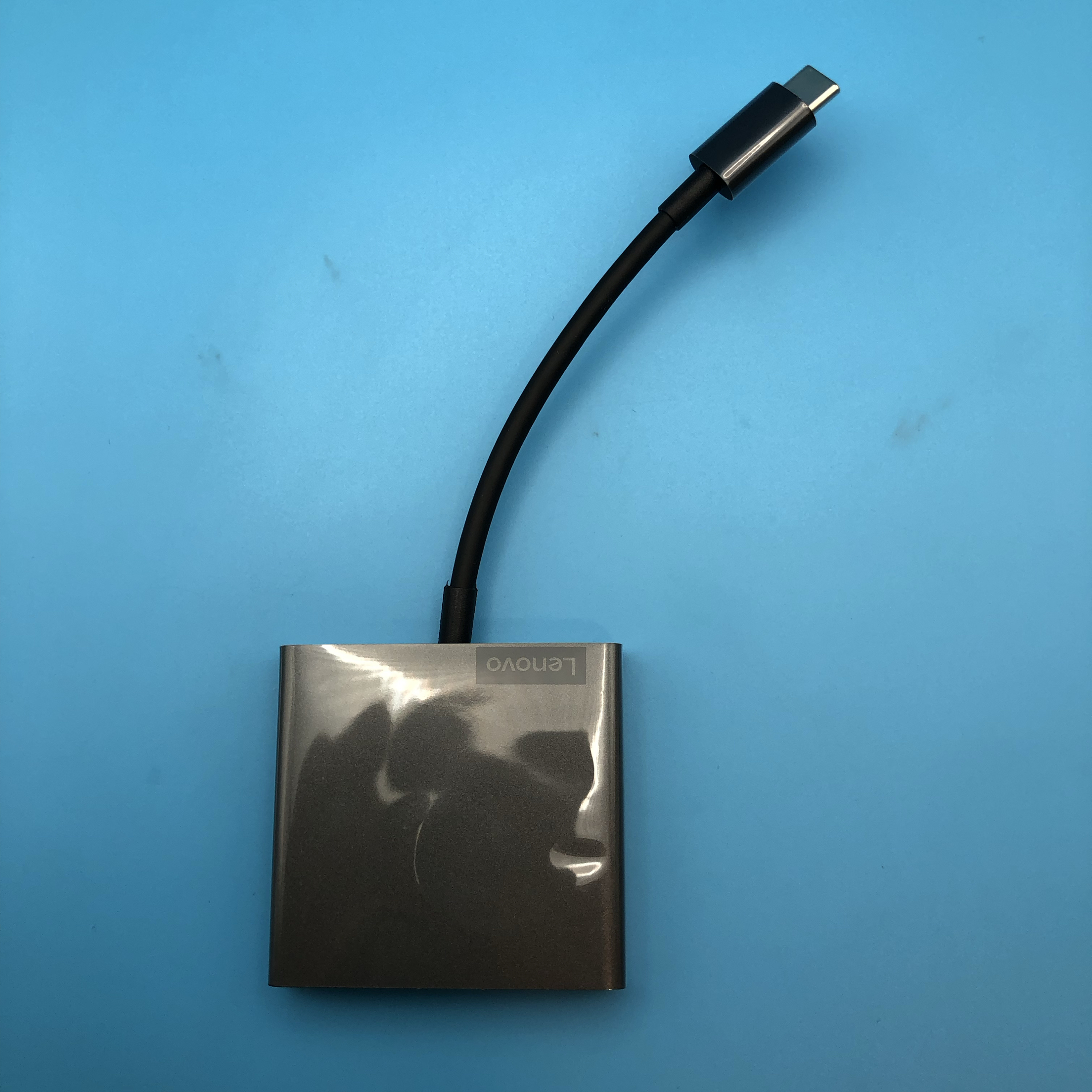 联想原装Type-C转USB HDMI VGA三合一扩展坞5C10Y95946 LCV501