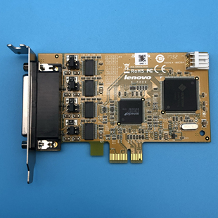 全新原装联想PCIE4四串口卡银行POS打印机9-1-4线接口板11200420