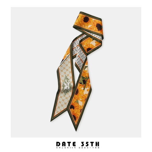Date35th原创复古女丝巾