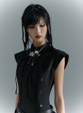 失落后花园国风新中式复古清冷项链choker小众个性气质颈链锁骨链