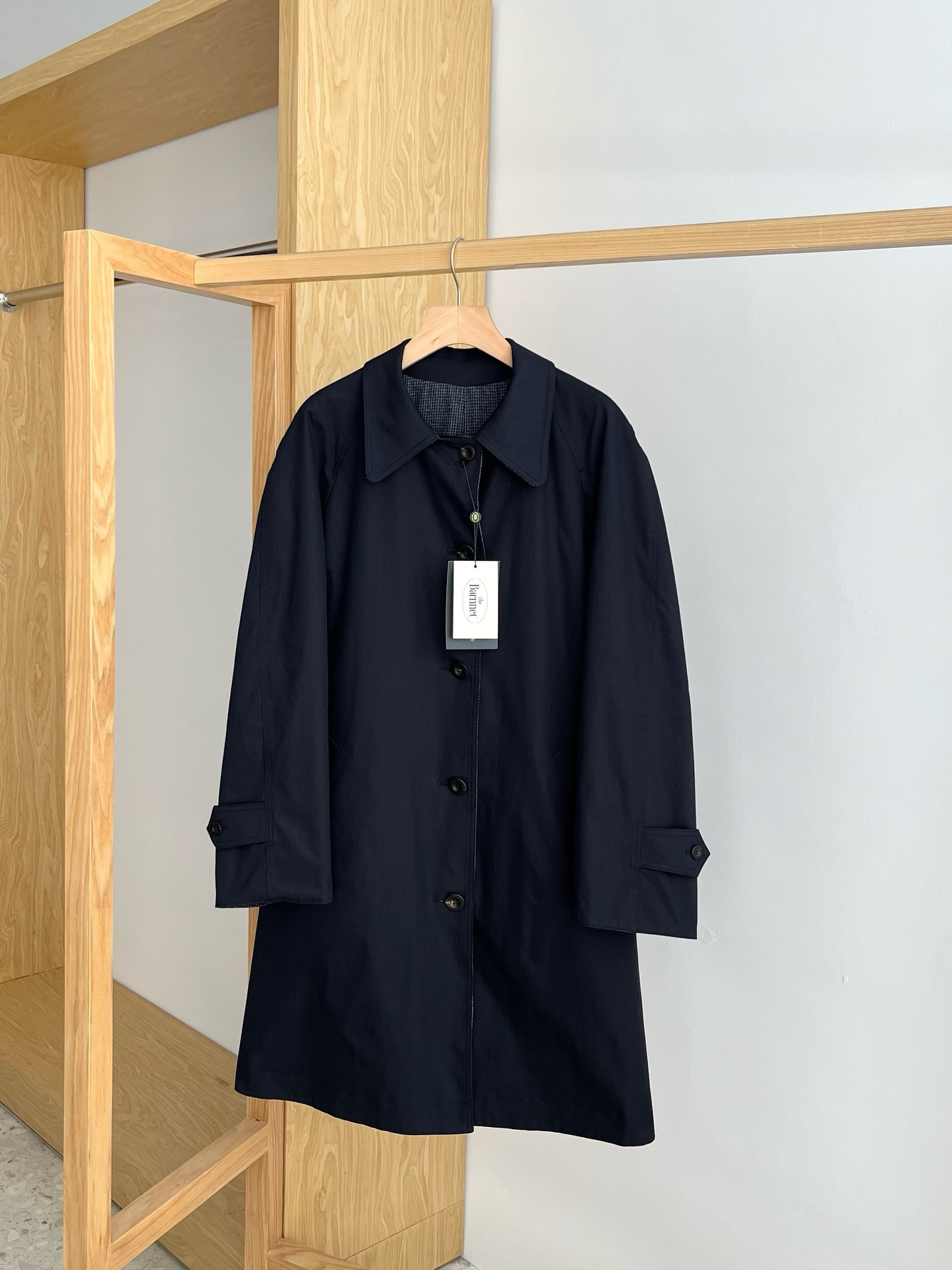 About nice韩代同款 the barnnet  Reversible Trench 中长款风衣