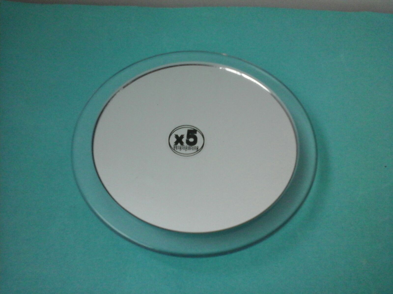 化妆镜5倍放大镜吸盘出口精品