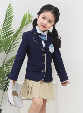 少年同款初中学生英伦大合唱校服