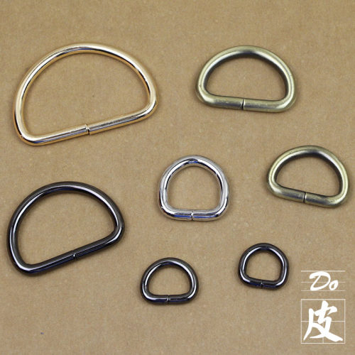 厚实字扣金银铜圆环diy