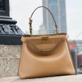 真皮手提大容量高级感soft小猫包包牛皮单肩腋下轻便上班通勤包女