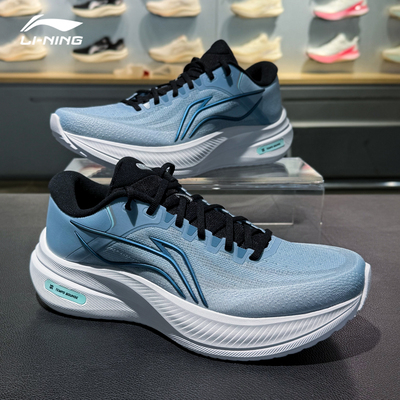 2025新品李宁越影5冬季正品运动鞋男鞋舒适缓震休闲跑鞋ARHV015