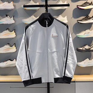 男子上衣宽松针织运动休闲外套AFDW851 新品 正品 李宁2026春季