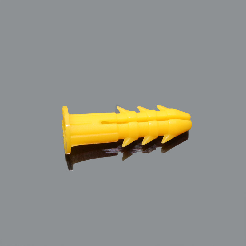 带刺膨胀管8胶塞塑料胀塞黄 白色透明 胶粒 墙塞涨塞膨胀螺栓m6m8