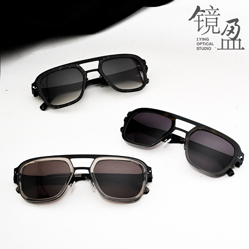 MYKITA墨镜KNOX镜盈眼镜新款板材双梁方框时尚前卫男女个性太阳镜