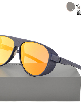 MYKITA太阳镜 镜盈眼镜PERTH男女式个性椭圆大脸飞行员防风3D打印