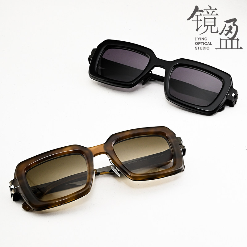 MYKITA墨镜UNA镜盈眼镜新款板材方框时尚前卫男女个性太阳镜