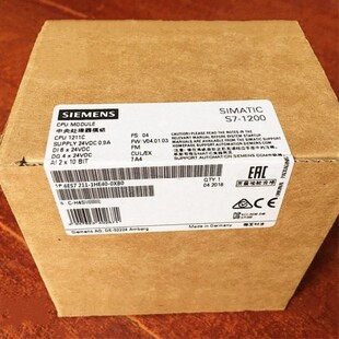 0XB0 原装 6ES7211 1HE40 6ES72111HE400XB0可编程 控制器PLC模块