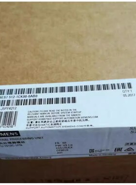 西门子标准型6ES75121CK000AB0现货 S-1500CPU6ES7512-1CK00-0AB
