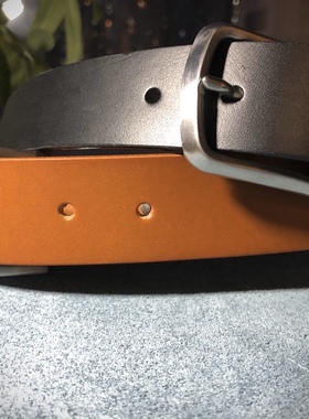 FE手工定制真皮带腰带意大利进口头层牛皮